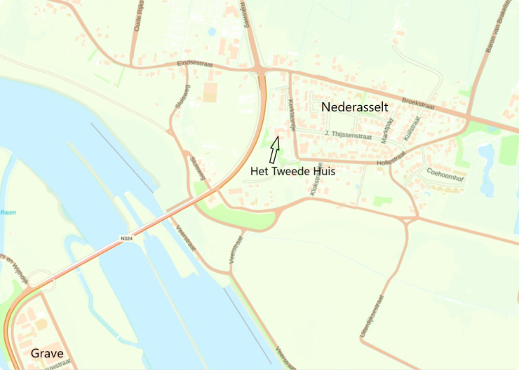 Het tweede huis - locatie - kerklaantje